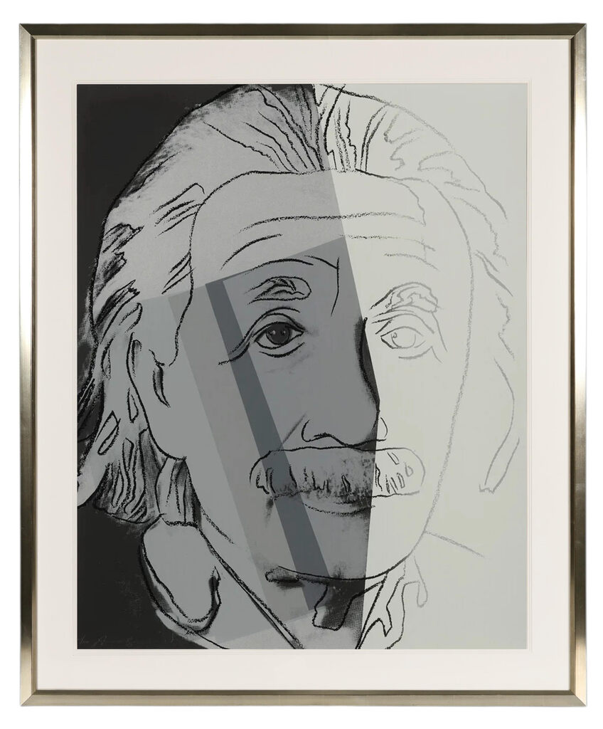 Andy Warhol, Albert Einstein FS II.229 (hand signed screen print), 1980