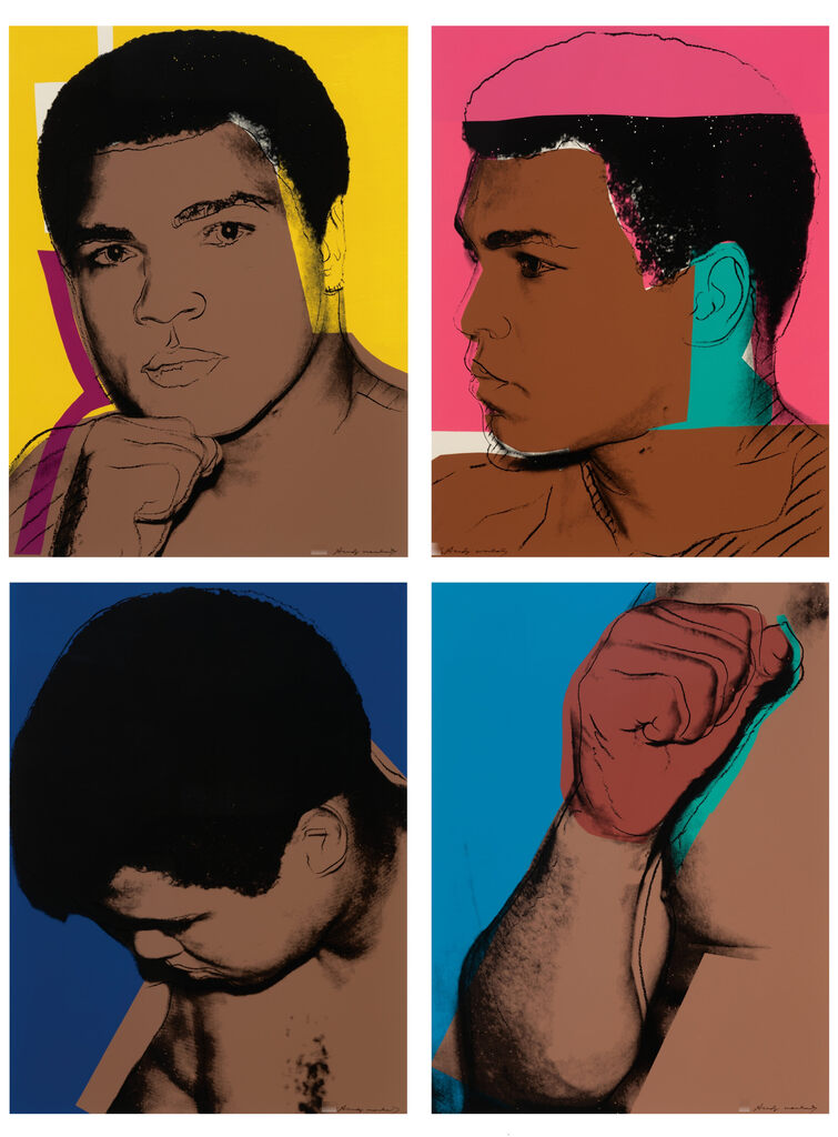 Andy Warhol, Muhammad Ali (Complete Portfolio), 1978