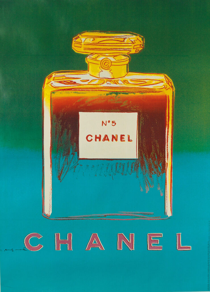 Andy Warhol, Chanel No. 5 (Blue), 1997