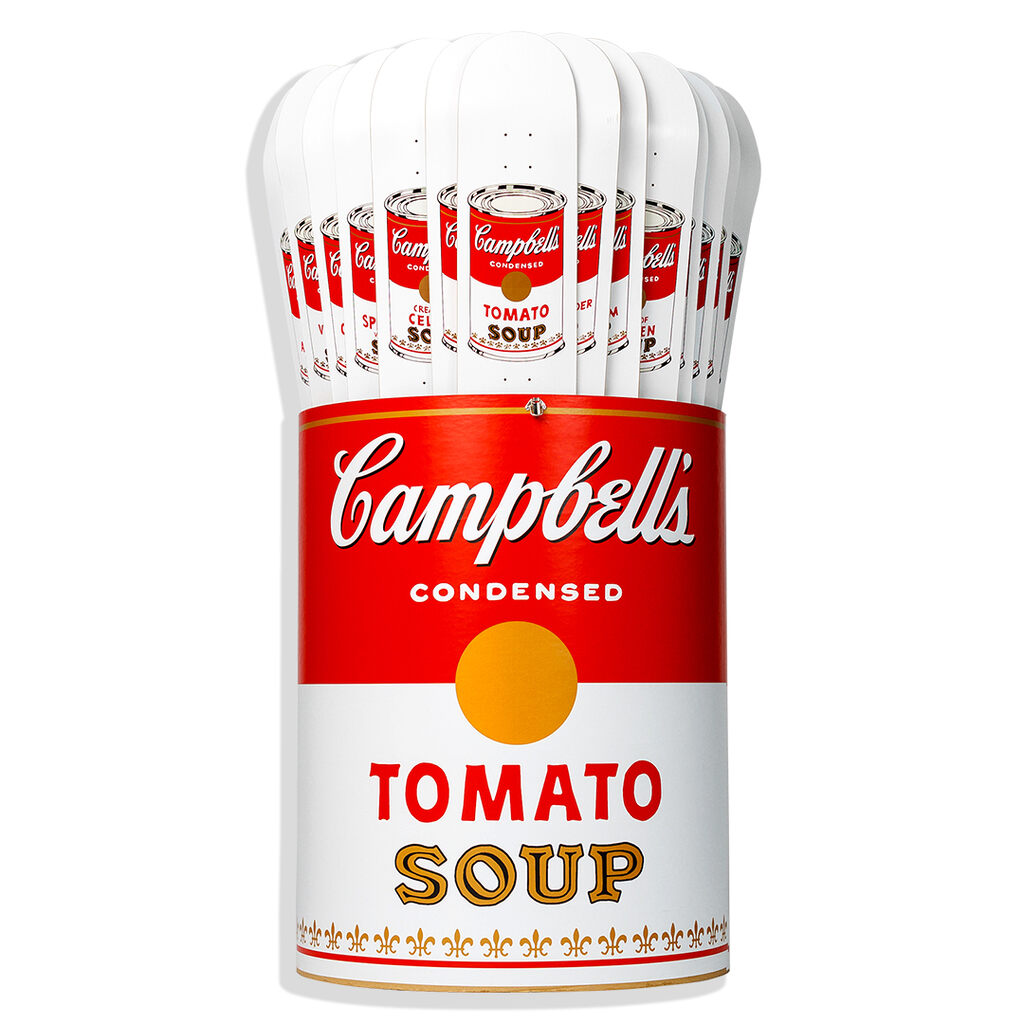 Andy Warhol, 32 Campbell's Soup Cans Skateboard Decks, 2017