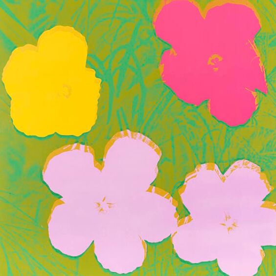 Andy Warhol, Flowers, 1970