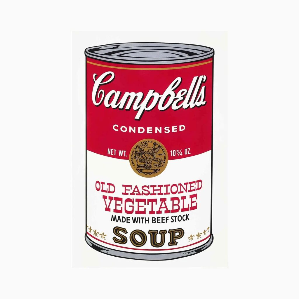 Andy Warhol, Old Fashioned Vegetable Soup (F & S II.54) (from Campbell's Soup II), 1969