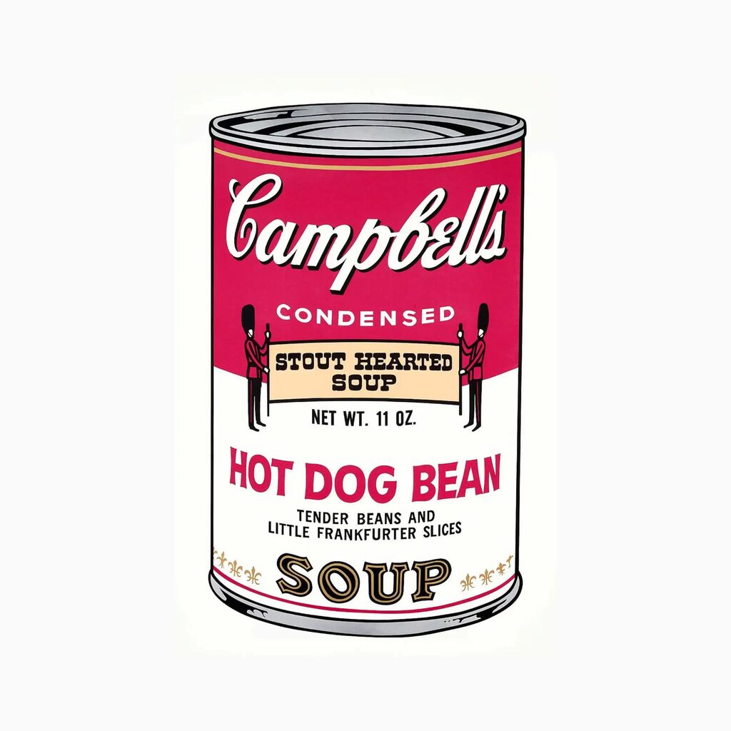 Andy Warhol, Hot Dog Bean Soup (F & S II.59) (from Campbell's Soup II), 1969