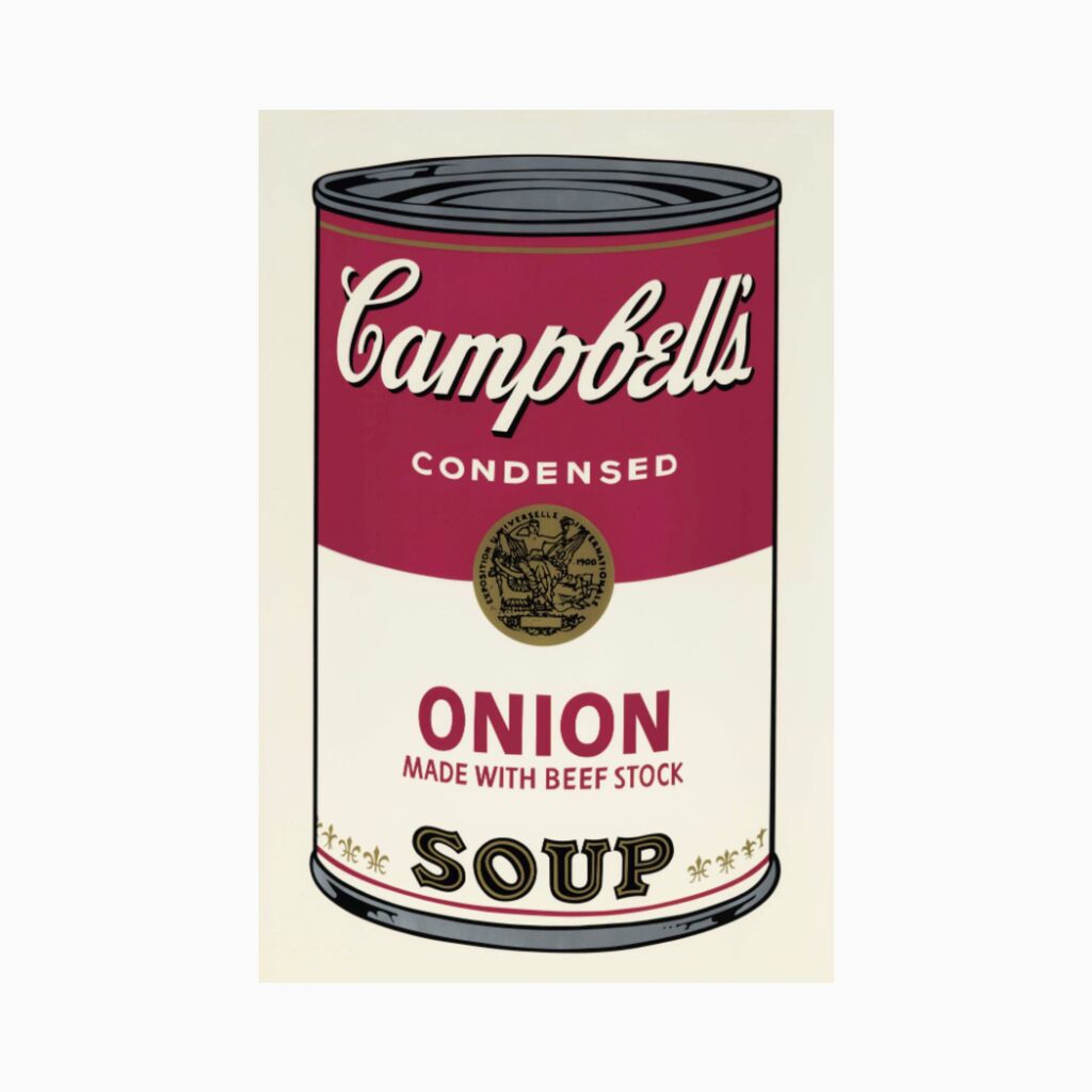 Onion Soup (F & S II.47) (from Campbell's Soup I), image 1