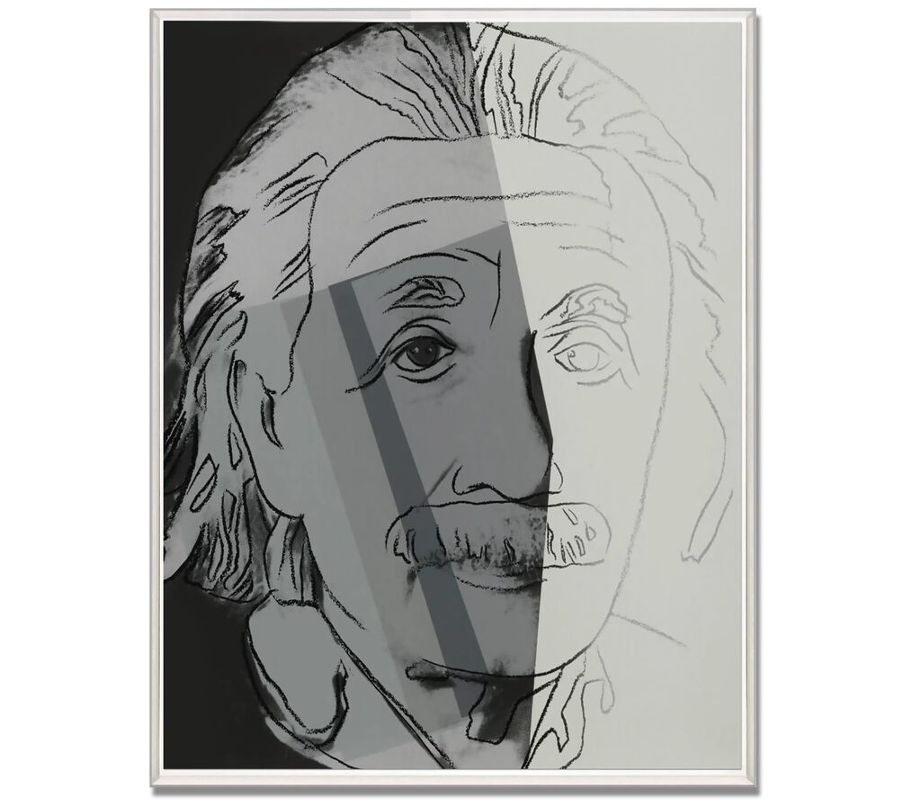 Andy Warhol, Ten Portraits of Jews of the Twentieth Century: Albert Einstein (FS II.229), 1980