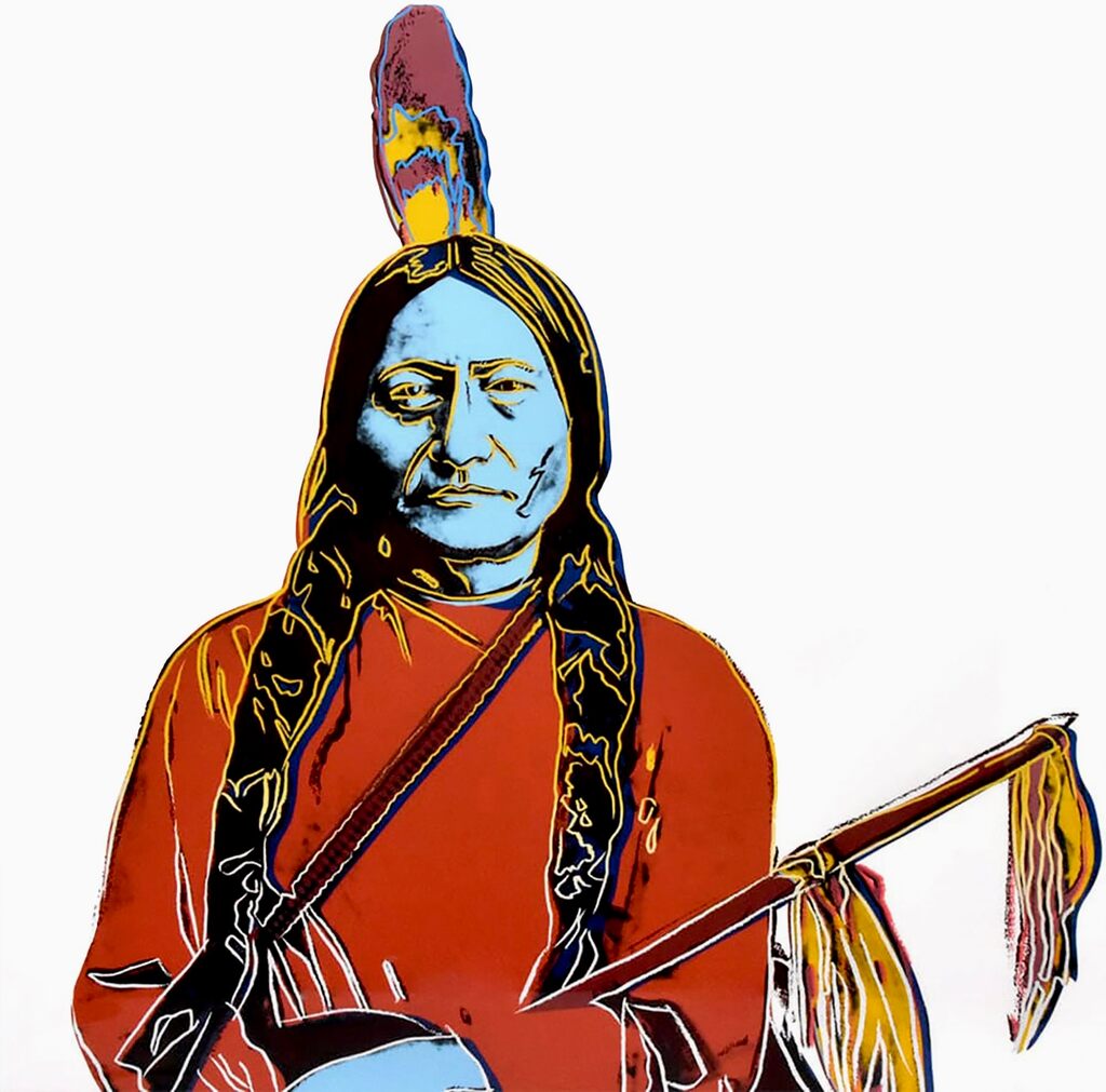 Andy Warhol, Sitting Bull (FS II.376), 1986
