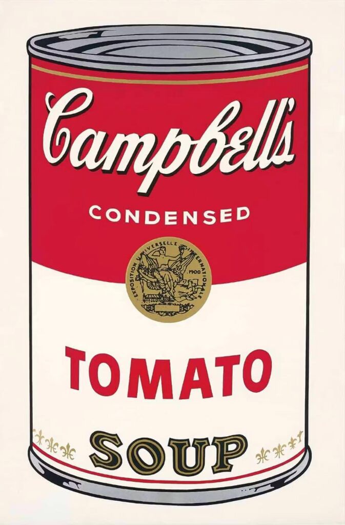 Andy Warhol, Campbell’s Soup I, Tomato Soup (F. & S. II.46), 1968