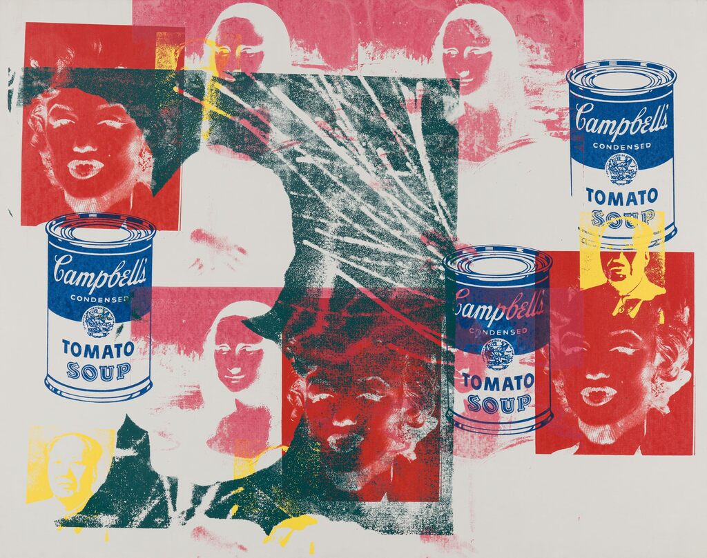 Andy Warhol, Multicolored Retrospective (Reversal Series), 1979