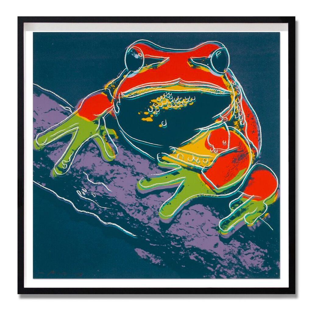 Andy Warhol, Endangered Species: Pine Barrens Tree Frog (FS II.294), 1983
