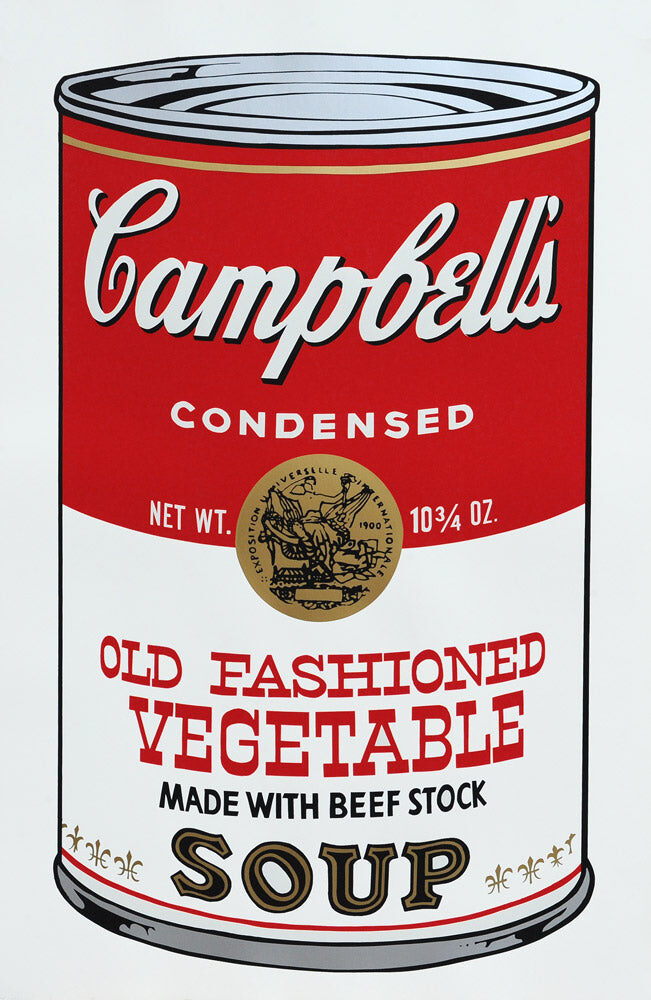 Andy Warhol, Old Fashioned Vegetable Soup (FS II.54), 1969