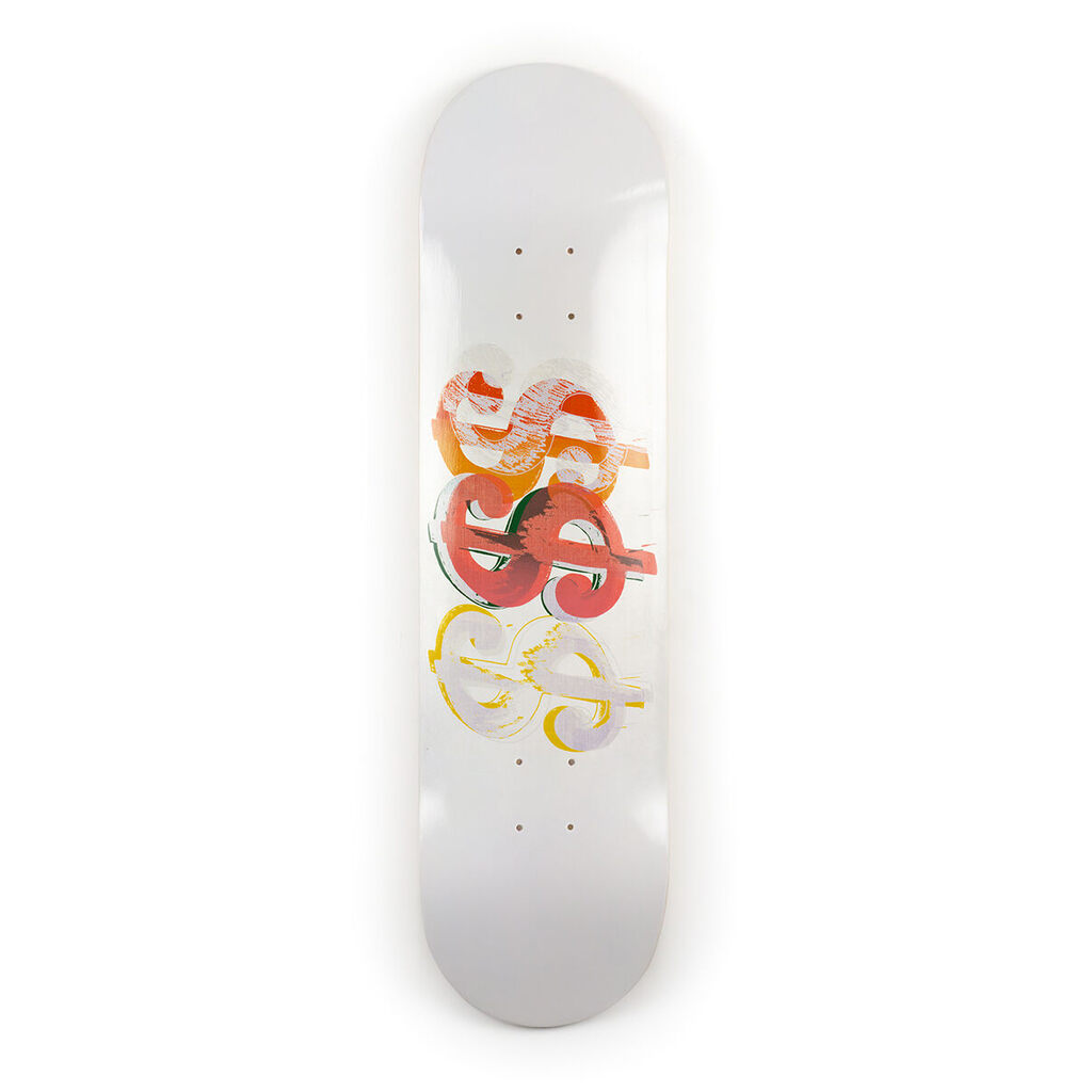 Andy Warhol, Dollar Sign (3), 1982 Skateboard Deck, 2026