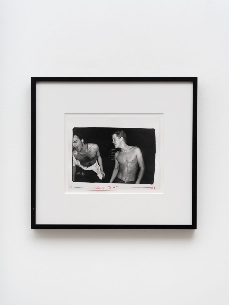 Andy Warhol, Larry Rinder & Unidentified Man (Studio 54), 1977