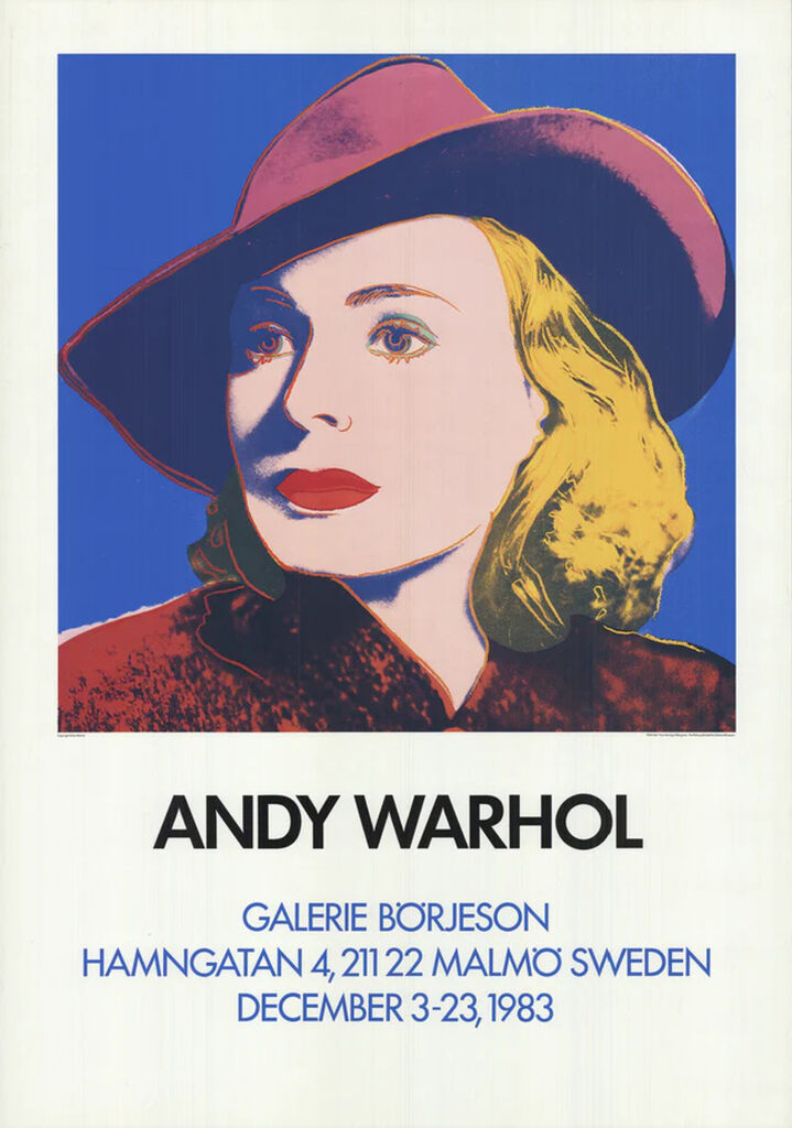 Andy Warhol, Ingrid with Hat, 1983