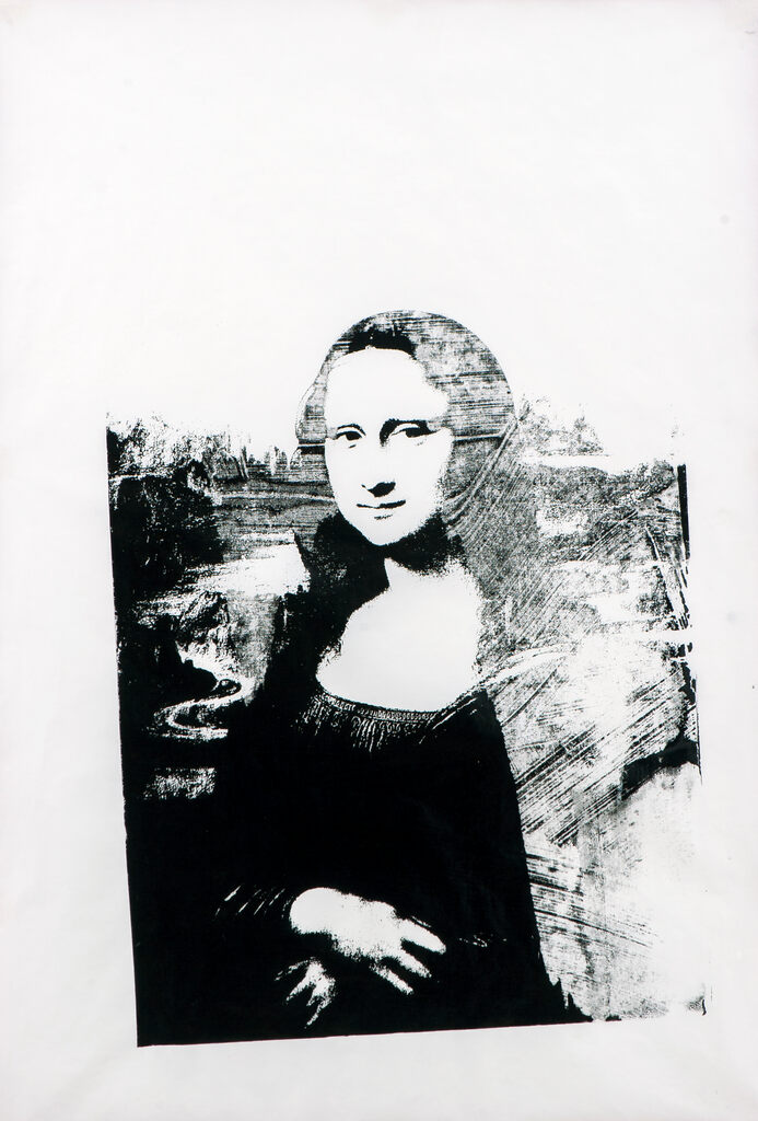 Andy Warhol, Mona Lisa (Reversal Series), ca. 1978