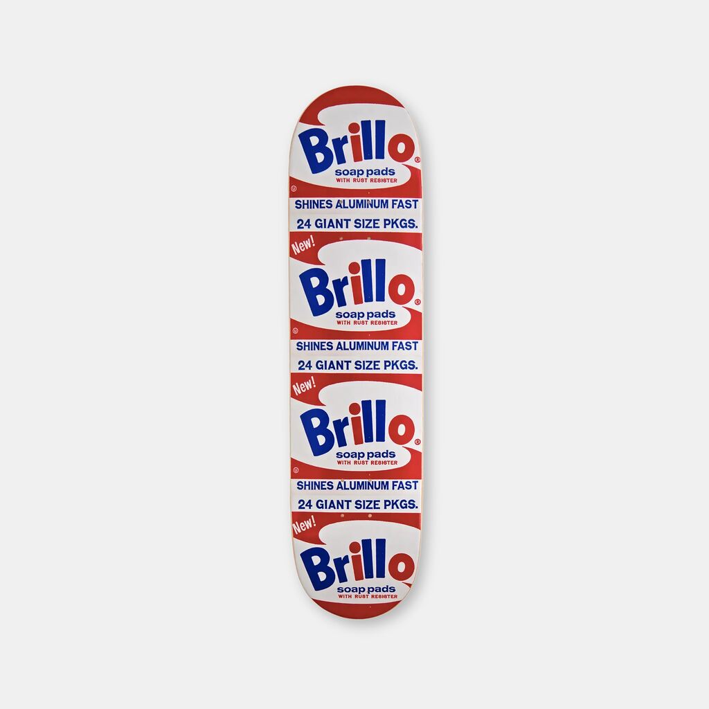 Andy Warhol, Brillo Skateboard Deck, 2026