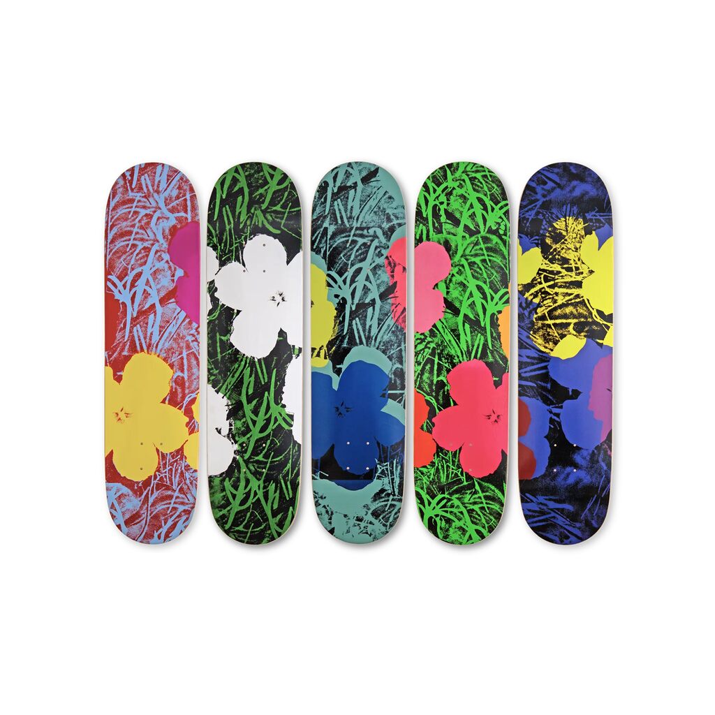 Flowers Skateboard Deck Box Set (Pentaptych), image 1