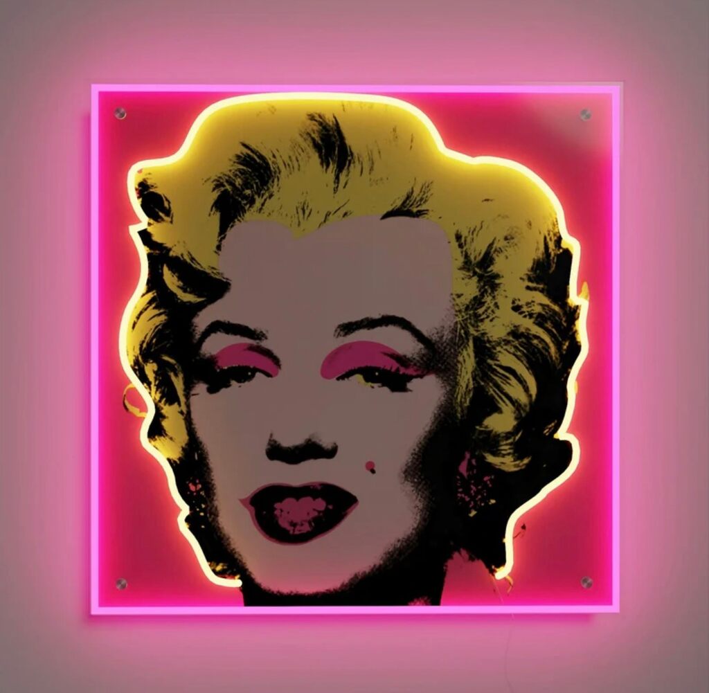 Andy Warhol, Marilyn LED Neon Sign (Limited Edition), 2022