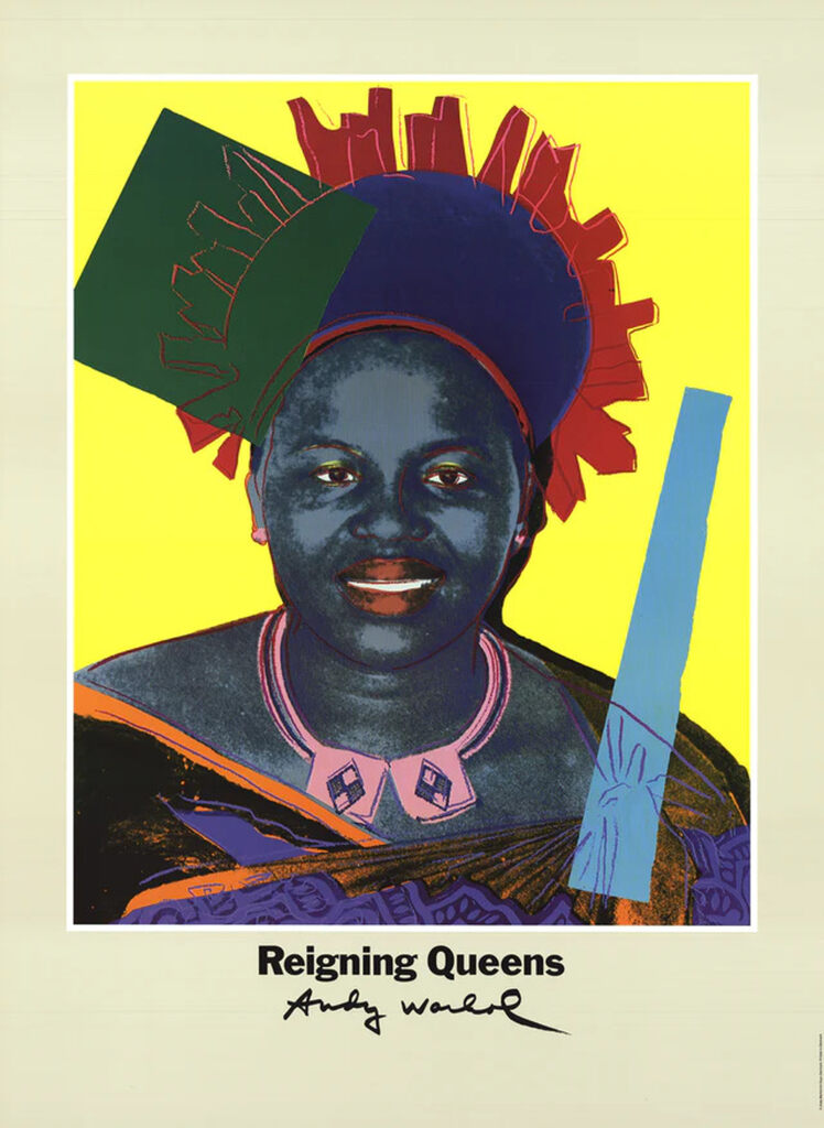 Andy Warhol, Queen Ntombi Twala Of Swaziland, 1986