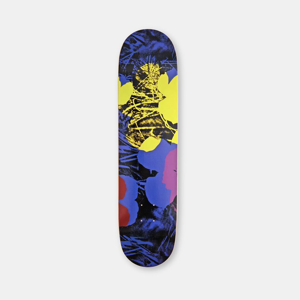 Flowers (Night) Skateboard Deck, image 1