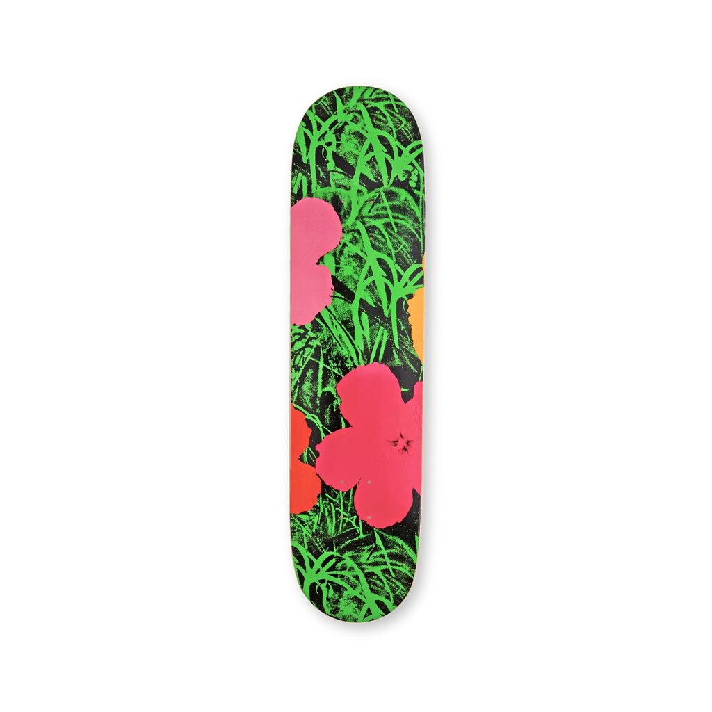 Andy Warhol, Flowers (Morning) Skateboard Deck, 2026
