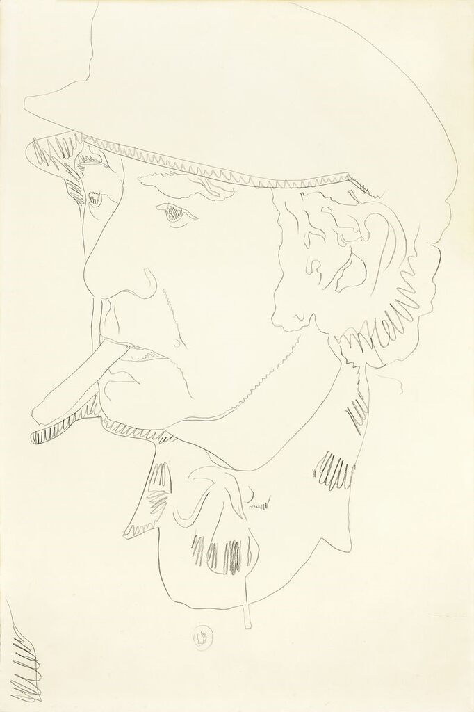 Andy Warhol, Man Ray, 1974
