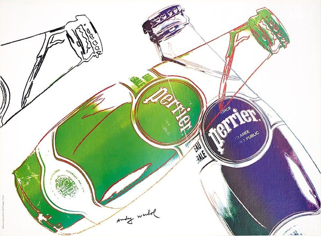 Andy Warhol, Perrier, 1983
