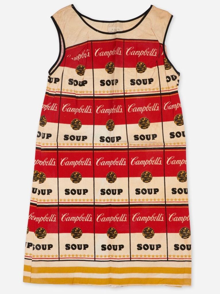 Andy Warhol, Andy Warhol The Souper Dress (Andy Warhol Campbells), ca. 1965