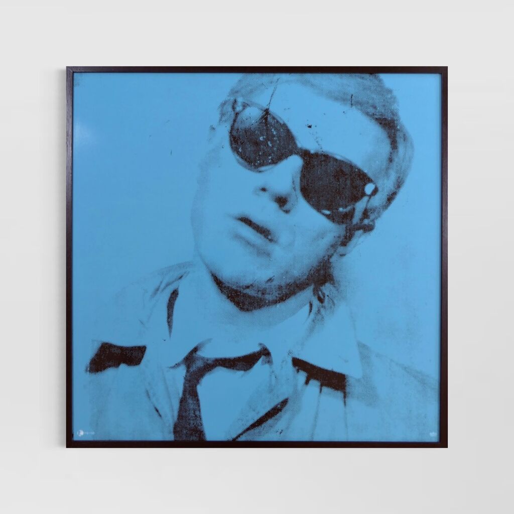 Andy Warhol, Self-Portrait, Blue, 2010