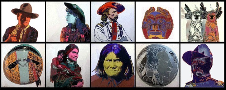 Andy Warhol, Cowboys and Indians, 1986