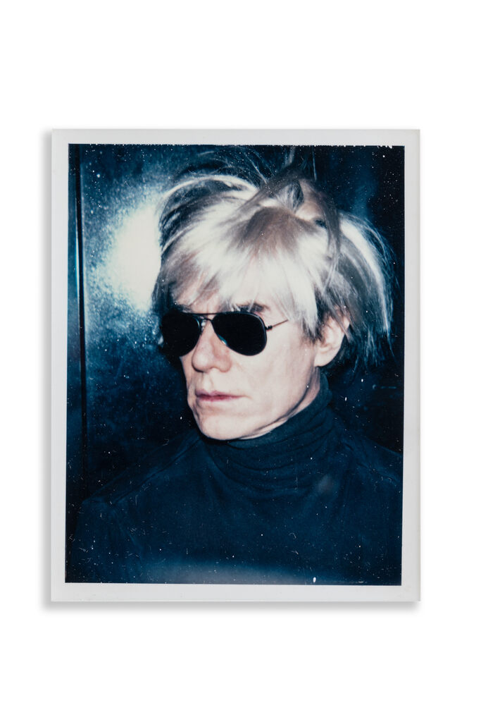 Andy Warhol, Self Portrait with Fright Wig, 1986