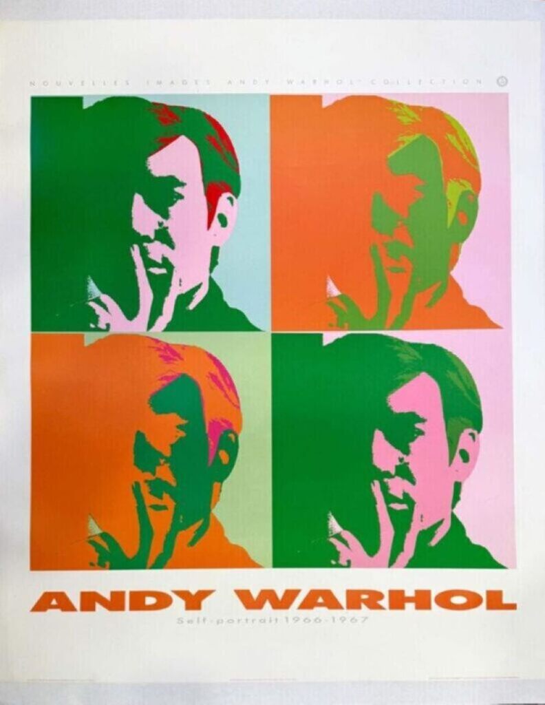 Andy Warhol, Andy Warhol Self Portrait, 1989