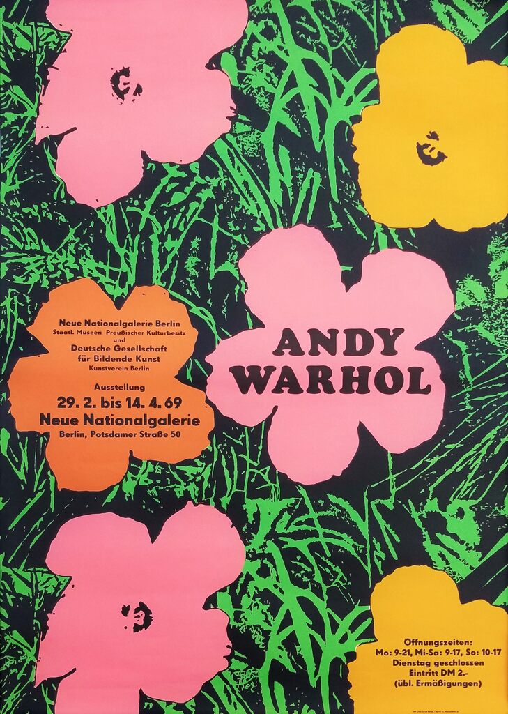 Andy Warhol, Neue Nationalgalerie (Flowers), 1969