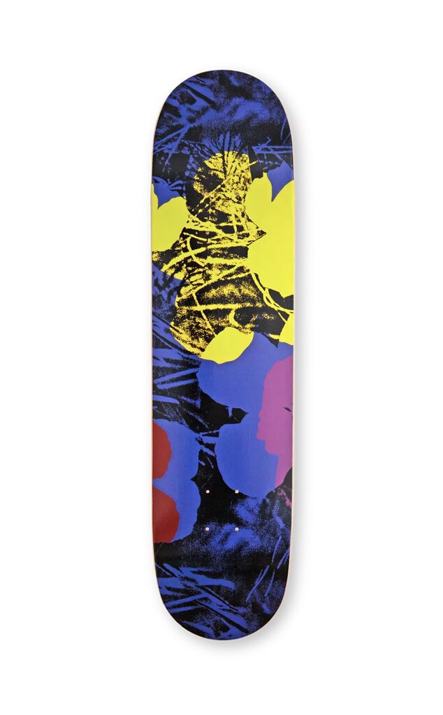 Flowers (Night) Skatedeck, image 1