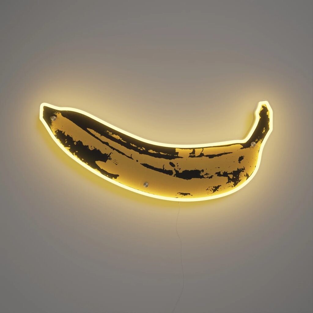 Andy Warhol, Neon Banana of Andy Warhol x Yellowpop, 2020