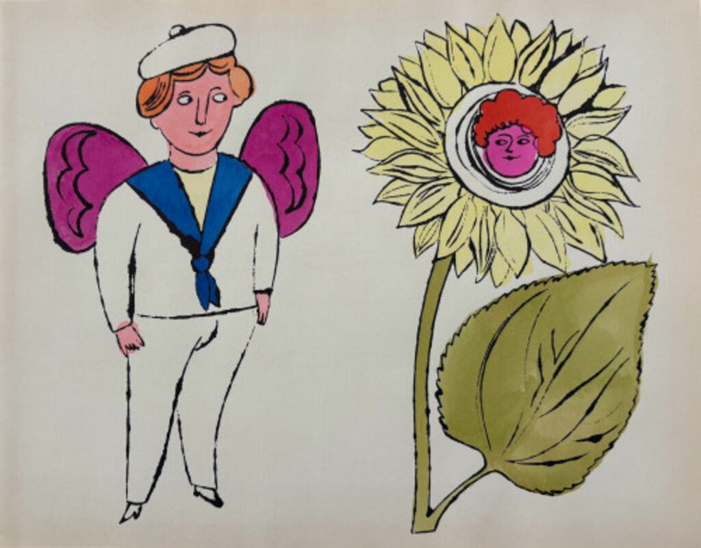 Andy Warhol, In The Bottom of my Garden IV.87A, CA, 1956
