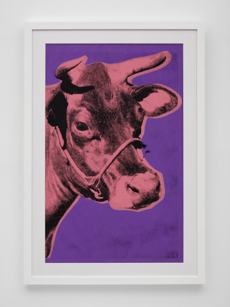 Andy Warhol, Cow (F&S 12A purple background), 1976