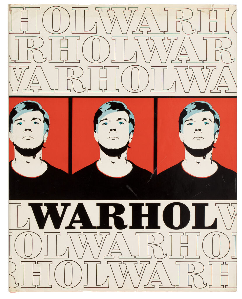 Andy Warhol, Andy Warhol (Signed Five Times with Drawing)., 1970