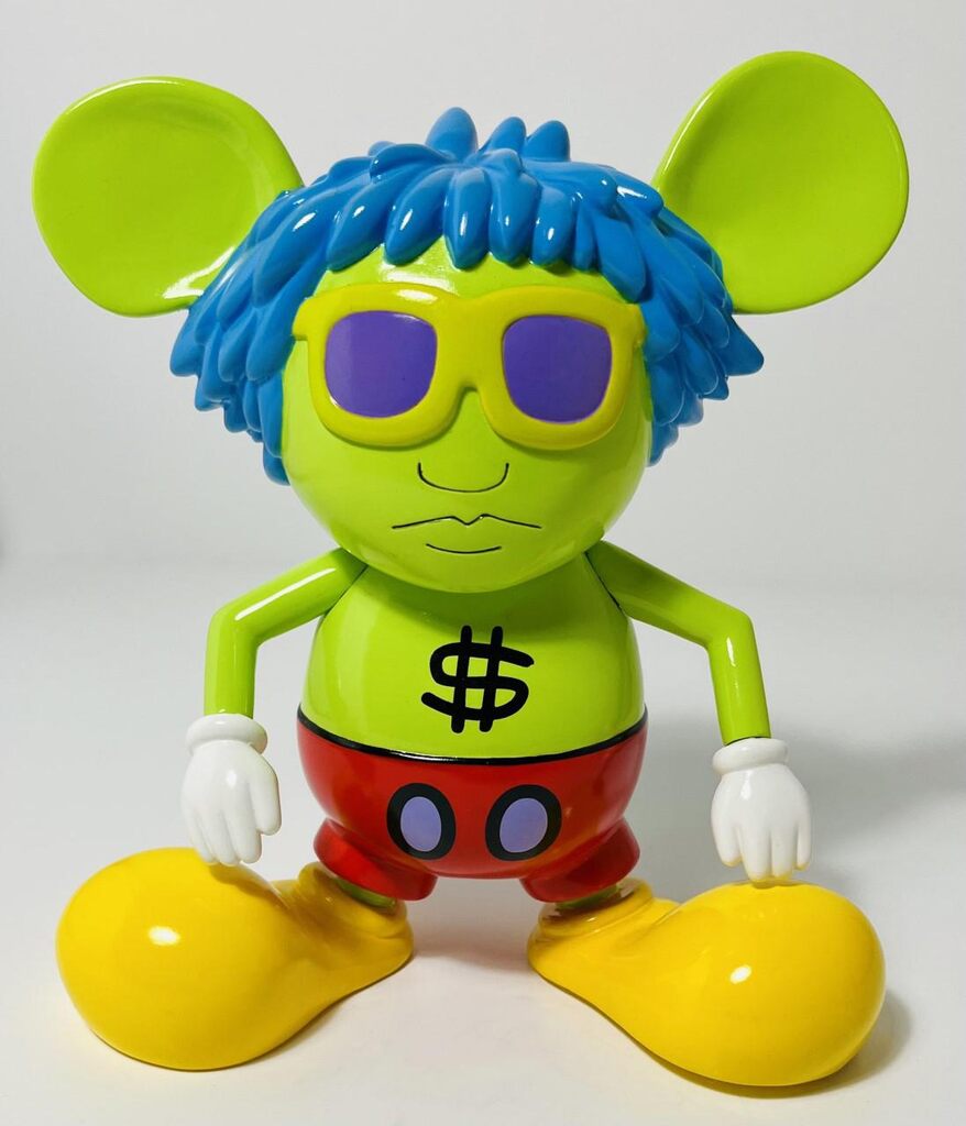 Andy Warhol, Keith Haring Andy Warhol art toy (Keith Haring Andy Mouse), 2005