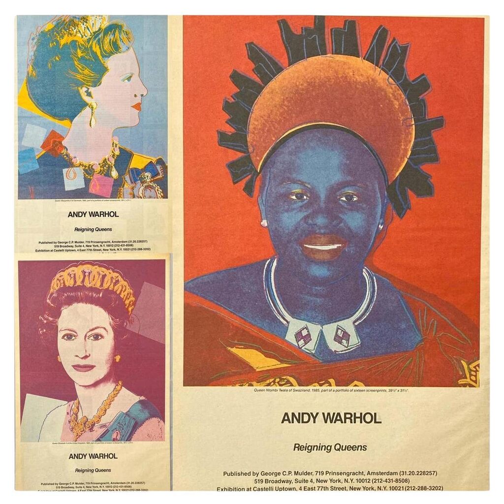 Andy Warhol, Warhol African Queens Advertisements, 1985, 1985