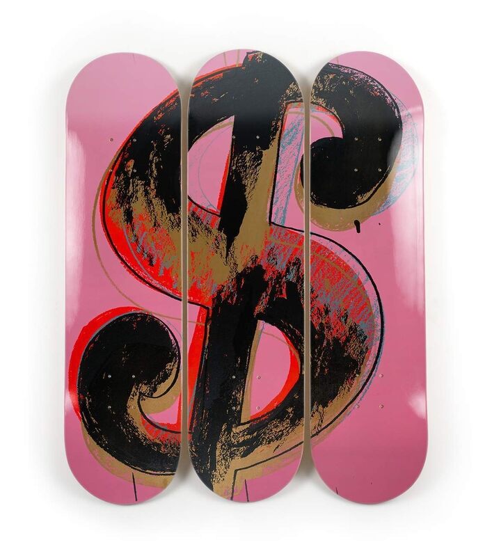 Dollar Sign (Pink) Skateboard Decks, image 1