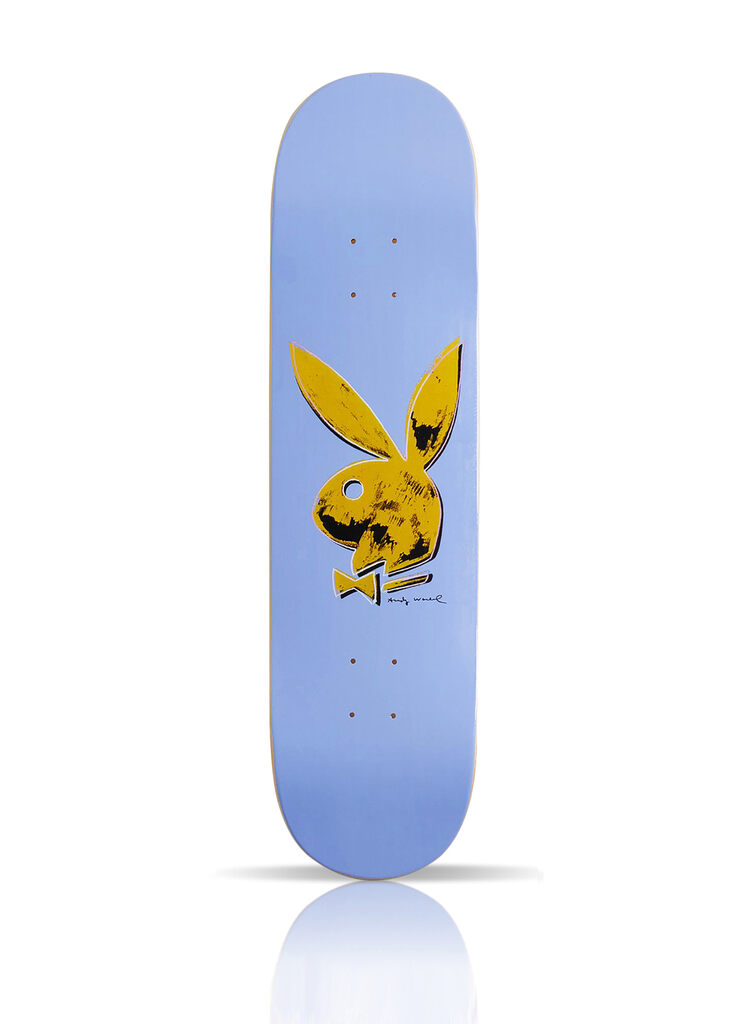 Andy Warhol, 'Playboy Bunny' (blue), 2021
