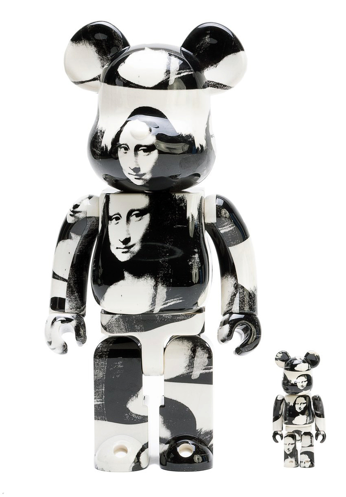 Andy Warhol, Andy Warhol Mona Lisa Bearbrick 400%, 2019