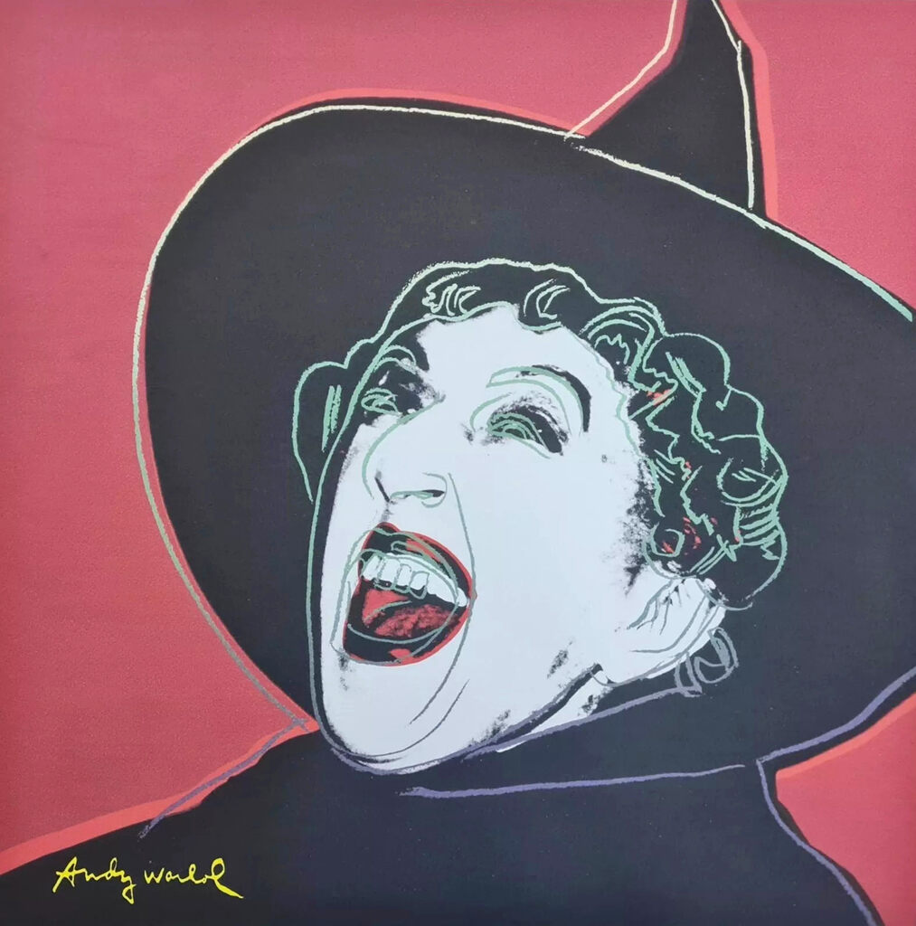 Andy Warhol, The Witch, 1981 (Halloween, Witches, Spells, Cauldrons, Potions, Pop Art, Iconic), 1986