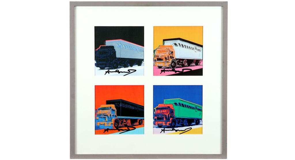 Andy Warhol, Trucks Portfolio (复制安迪·沃霍尔), 1986