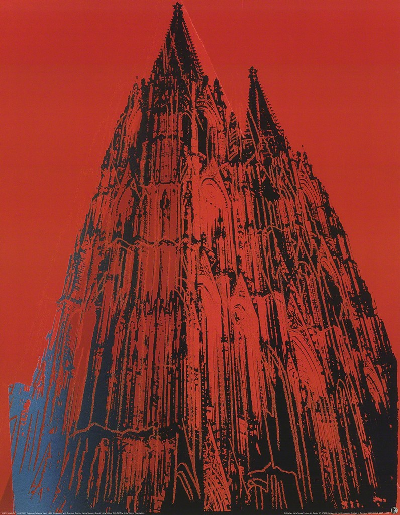 Andy Warhol, Koln Cathedral, 1989