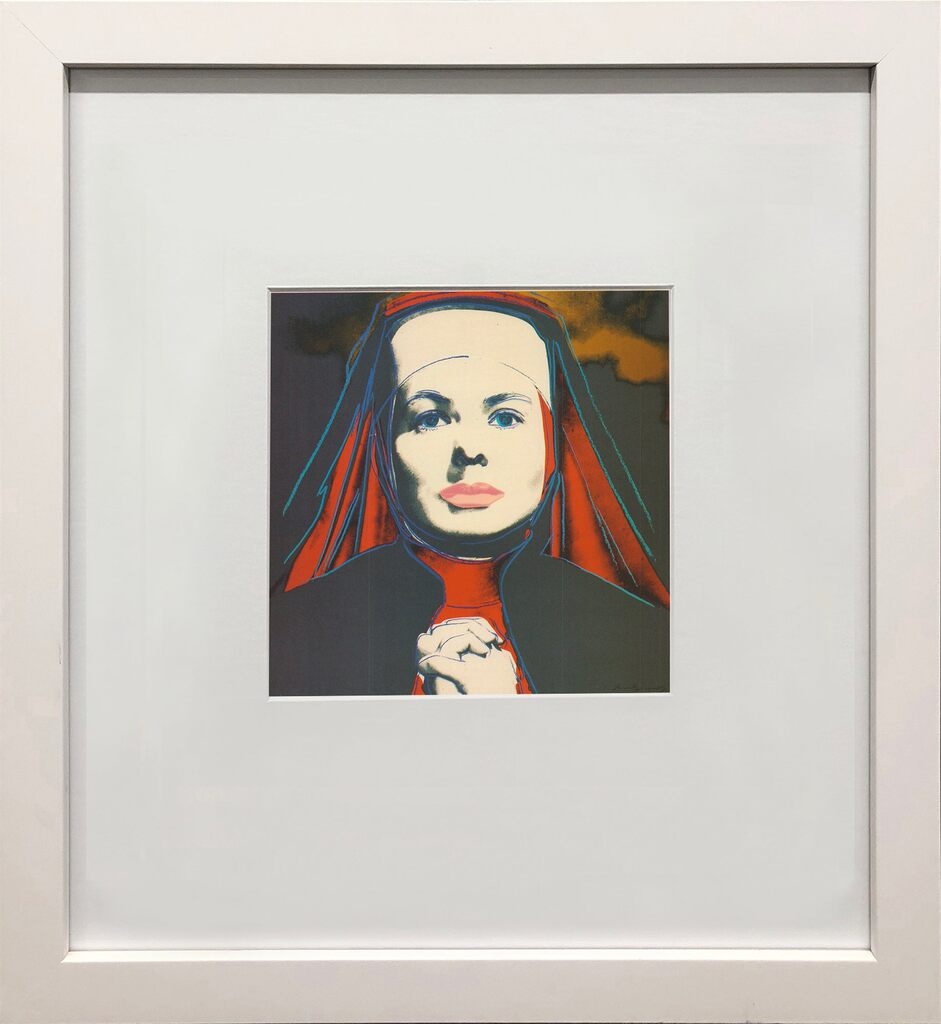 Portrait of Ingrid Bergman the Nun, image 1