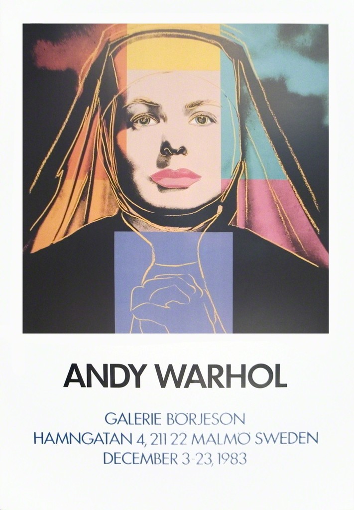 Andy Warhol, Ingrid The Nun, 1983