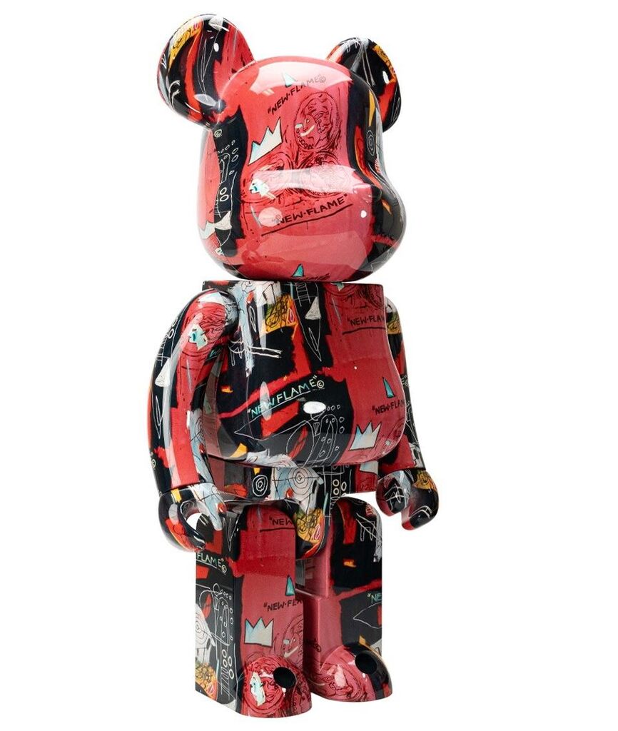 Andy Warhol, Warhol Basquiat Bearbrick 1000% figure (Warhol Basquiat Be@rbrick), 2019