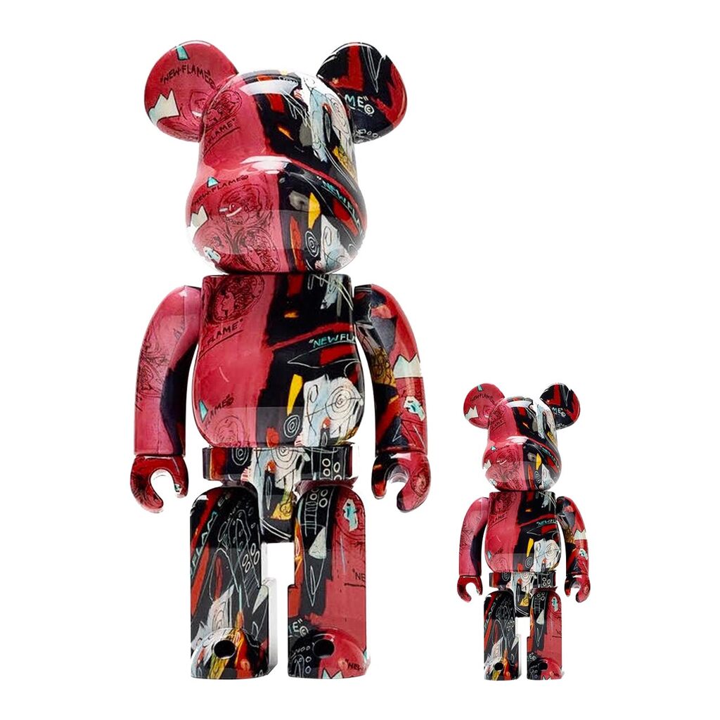 Be@rbrick x Warhol and Basquiat Estates 400% and 100%, image 1