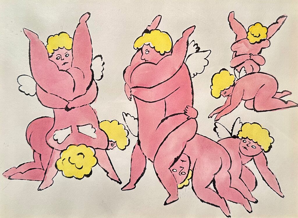Six Cherubs, image 1